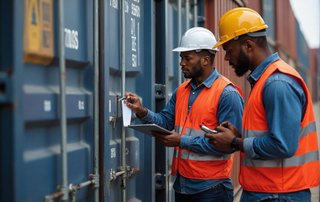 Checkliste ISO-Container Prüfung bei Gate Inspection im Hafen